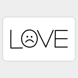 Sad love – Valentine’s Day special Sticker